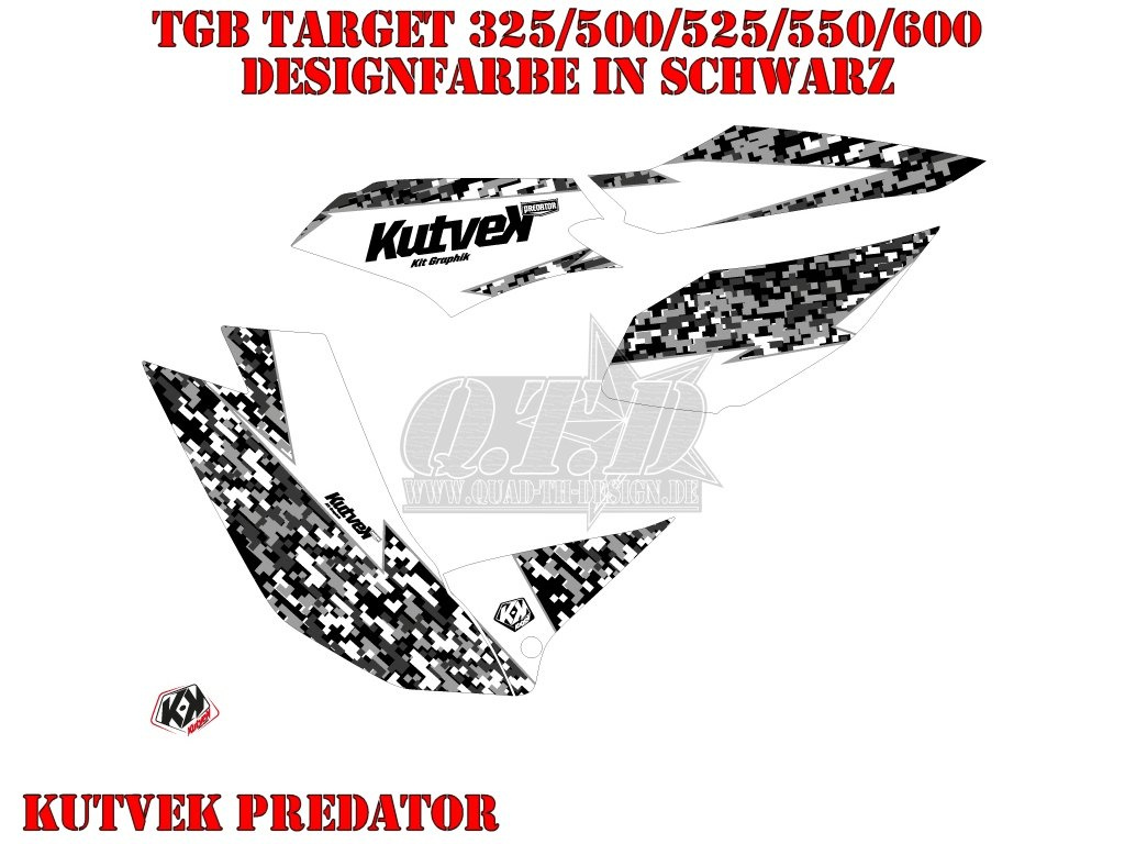 Predator Schwarz für TGB Target